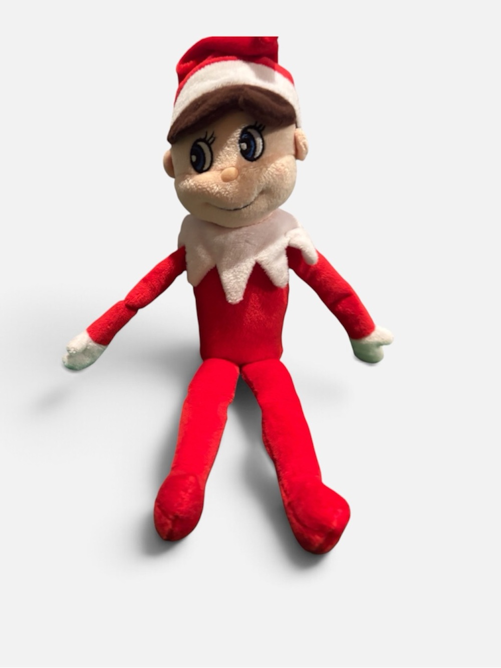 Vintage Elf on the Shelf Scout Boy Plush Red Christmas Stuffed Toy 2005